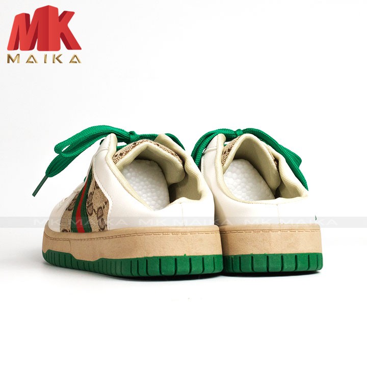 Giày Sneaker Nữ MK MAIKA S161 XANH Giày Thể Thao Nữ Hở Gót Phong Cách Hàn Quốc Cao Cấp Trẻ Trung Cá Tính