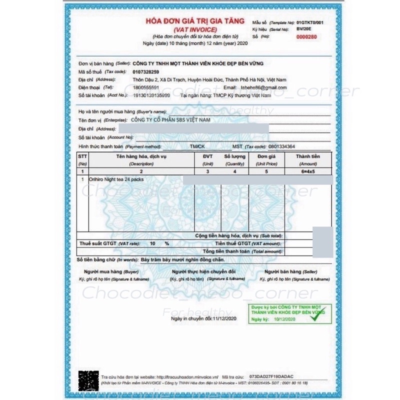 Trà hỗ trợ giảm cân ban đêm Orihiro Night Diet Tea 24 Túi Lọc