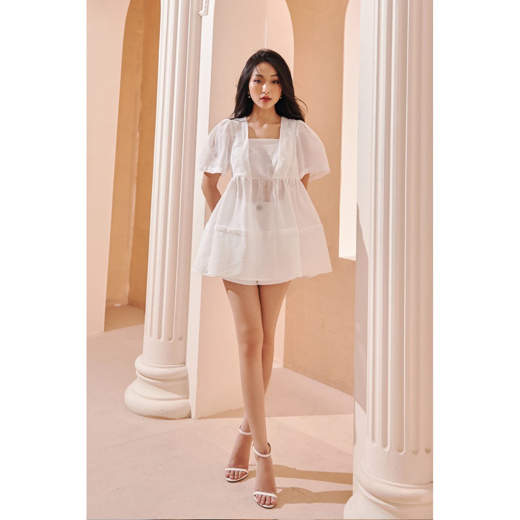 [Mã WASKT304 giảm 15% tối đa 30K đơn 99K] Áo tơ baby doll , Peace House Clothing