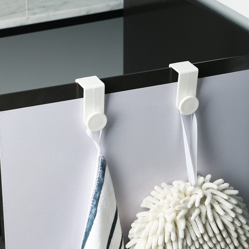 Set 2 Móc Treo Đồ Gắn Cửa Tủ Đa Năng Tiện Dụng