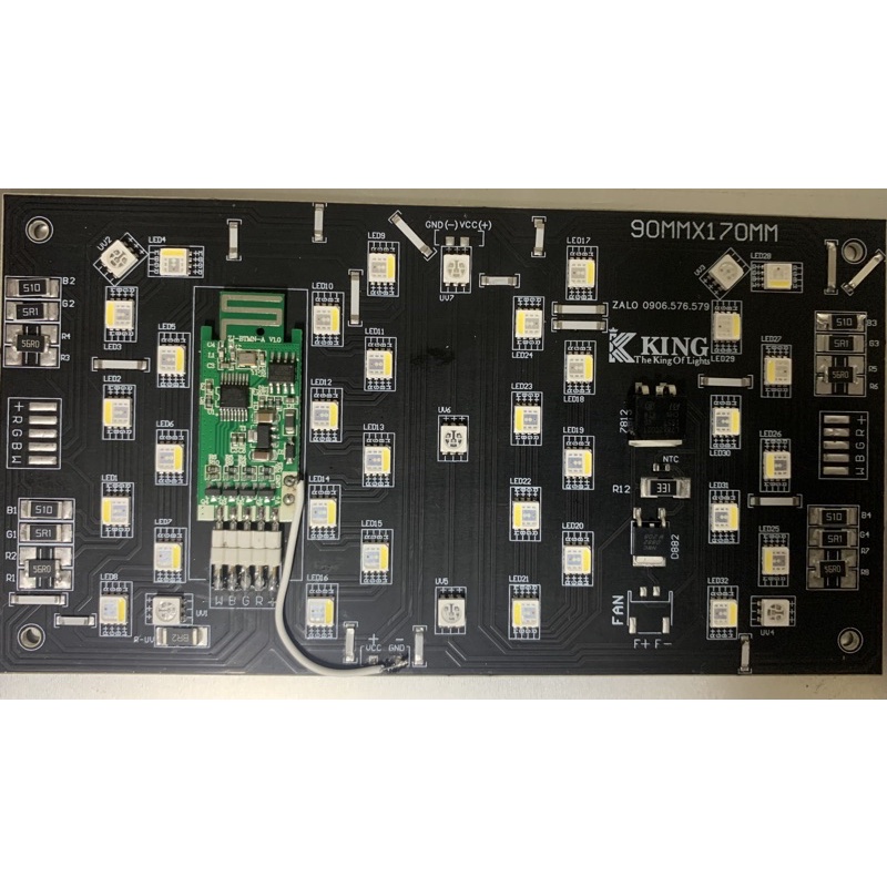 Mạch RGBW-UV Led 5050 5in1