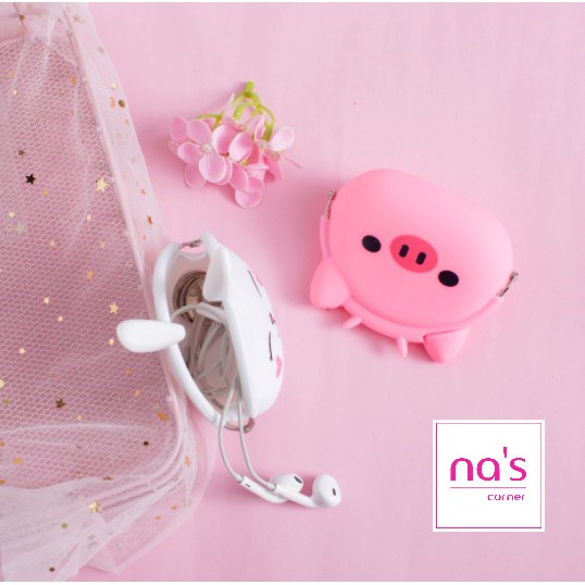 Ví mini silicone đựng tai nghe nhiều mẫu