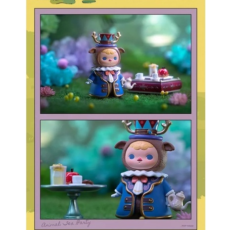 POP MART PUCKY Động Vật Tiệc Trà