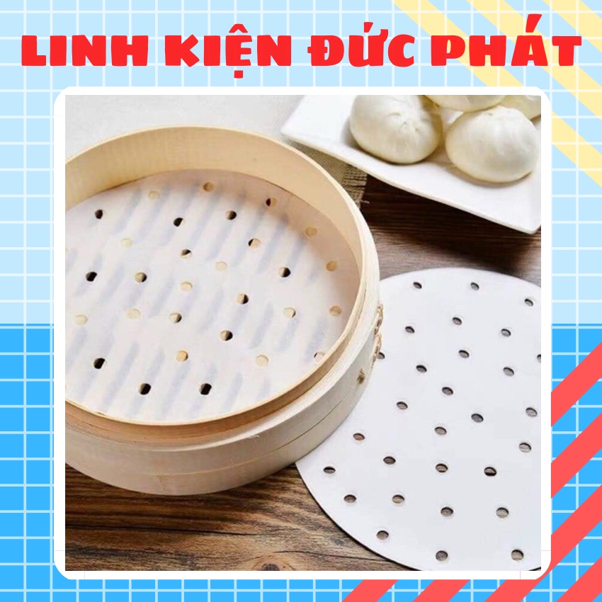 GIẤY NẾN LÓT NỒI CHIÊN KHÔNG DẦU ĐỤC LỖ TRÒN