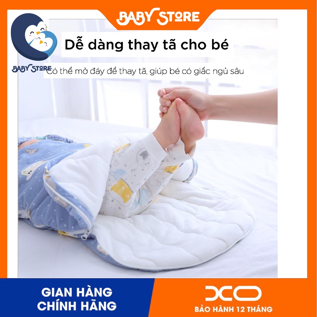 Túi Ngủ Chống Giật Mình Cho Em Bé, Túi Bông Dày Dặn Ủ Ấm Cho Bé, Giúp Bé Ngủ Ngon, Chống Giật Mình, Giữ Ấm Cơ Thể