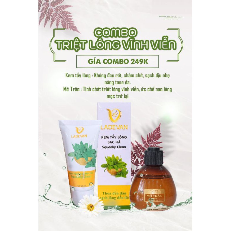 Combo Triệt Lông Vĩnh Viễn