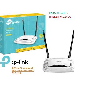 Bộ phát WiFi TpLink WR 841N tốc độ 300Mp với 2 râu Anten bảo hành chính hãng đổi mới trong suốt 24 tháng