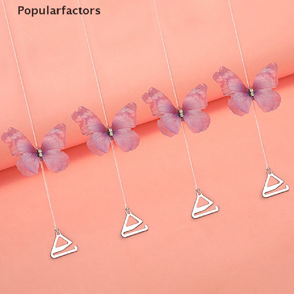 Cặp dây áo ngực trong suốt hình bướm thiết kế tùy chỉnh tiện dụng