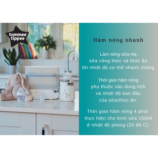 Máy hâm sữa và thức ăn cho bé Easi-Warm Tommee Tippee