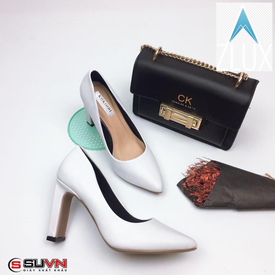 👘 Giày Cao Gót 9p-9cm Sang Chảnh Da Mờ Cao Cấp Chuẩn Đẹp VNXK QLY 👘