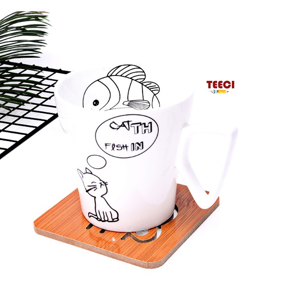 &lt;Video Review&gt; Sỉ Miếng Tấm Lót Cốc Lót Ly Lót Nồi Gỗ Chống Thấm Cách Nhiệt Chống Trượt Décor Phụ Kiện Bàn Ăn A205