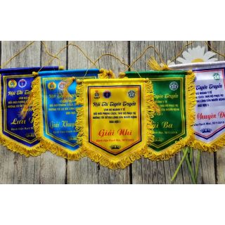 Cờ lưu niệm thiết kế theo yêu cầu, đủ các màu