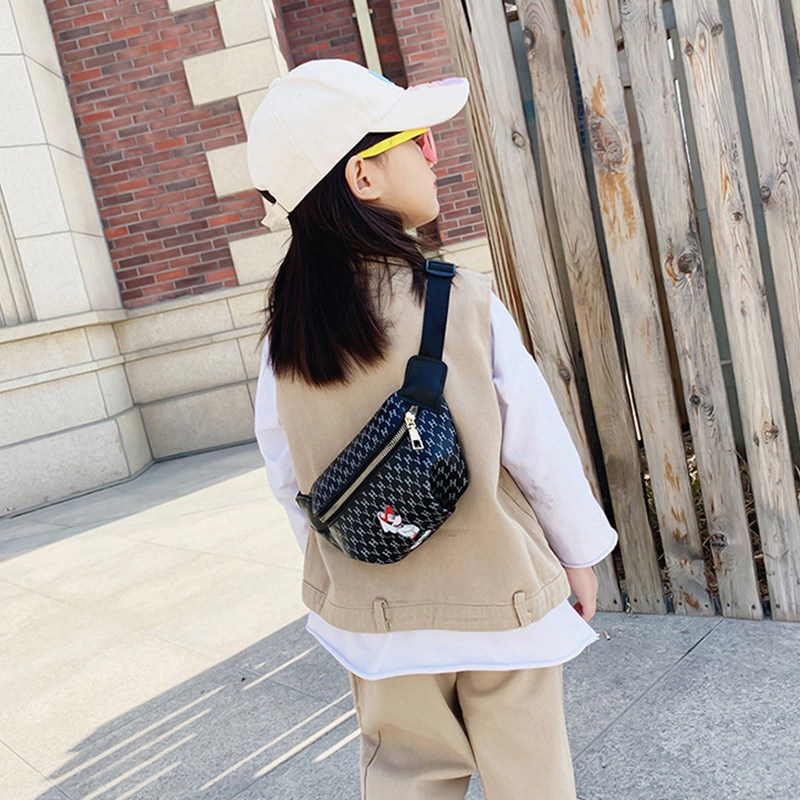 Túi bao tử in họa tiết đáng yêu thời trang cá tính cho bé gái