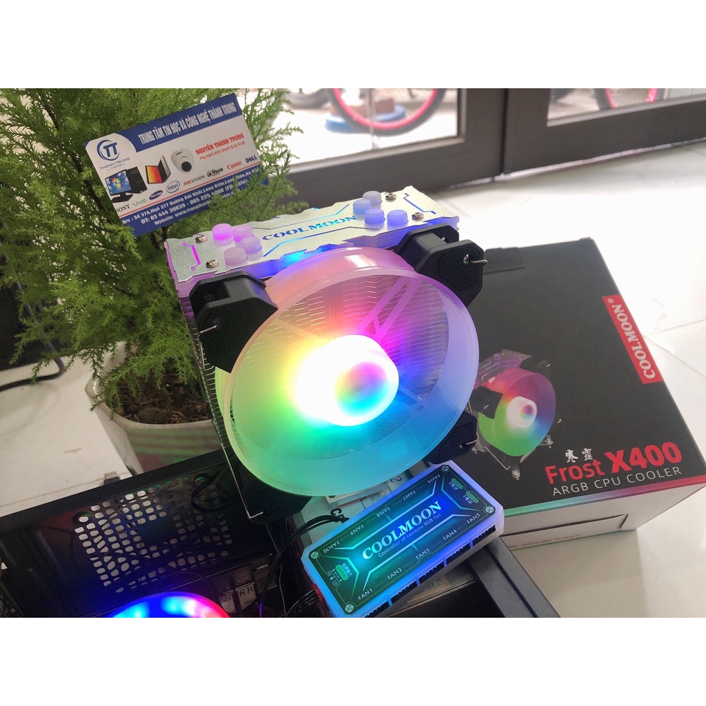 Quạt Tản nhiệt khí CPU RGB Jonsbo CR-1200 | CR-1200E | CR-1000 | CR-1000 White | CR-1400 | Coolmoon UFOX | P2 | X400