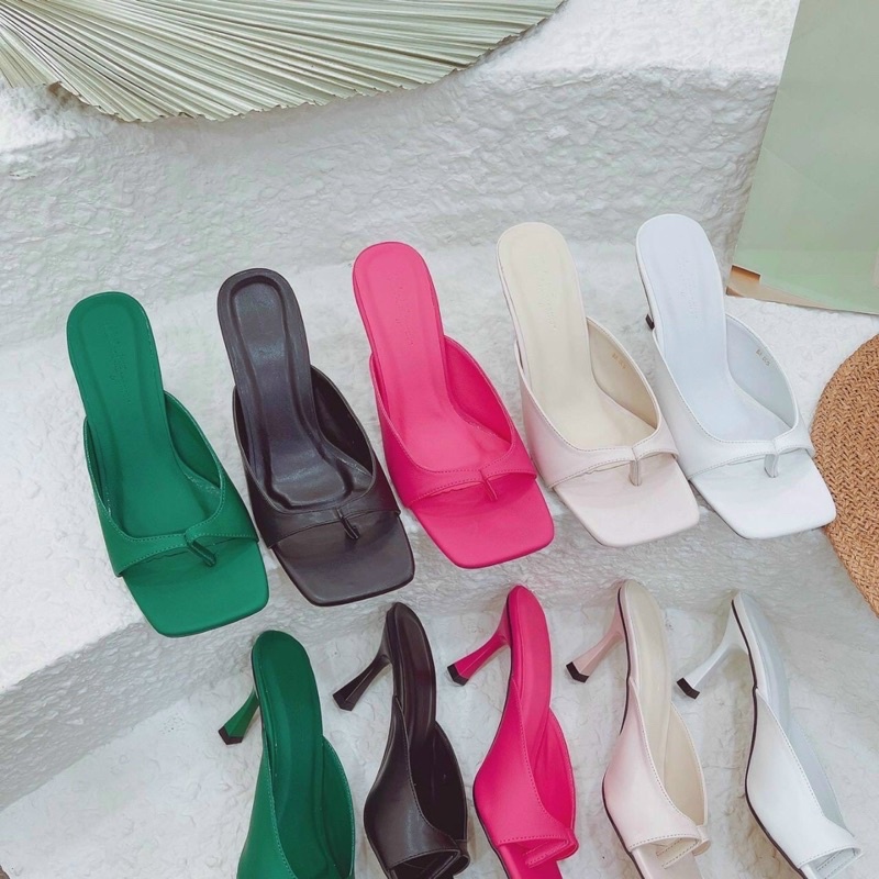 DÉP BẢNG DA XỎ NGÓN KIỂU SIÊU ĐỘC LẠ