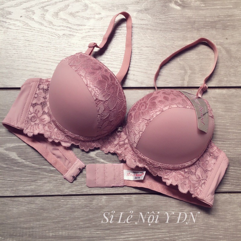 Áo Lót Ngực Siêu đẩy 5cm Thái Lan Sisterhood 2227 Mút Dày Ôm Trọn Vòng 1 | BigBuy360 - bigbuy360.vn