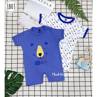 Set 2 Body Kèm Móc Treo Tiện Lợi Cho Bé Mặc Bỉm