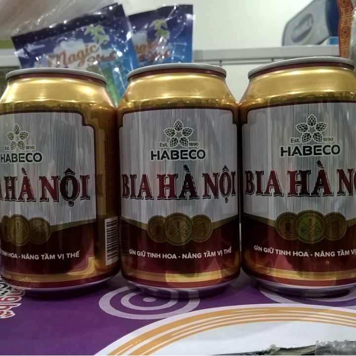 Bia hà nội 330ml set 4 lon