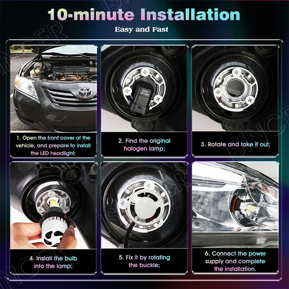 Bộ 2 Bóng Đèn Phá Sương Mù Siêu Sáng S2 30W 9005 H11 Cho Xe Hơi