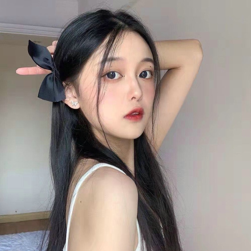 Kẹp Tóc Nơ Ruy Băng Thời Trang Cho Nữ