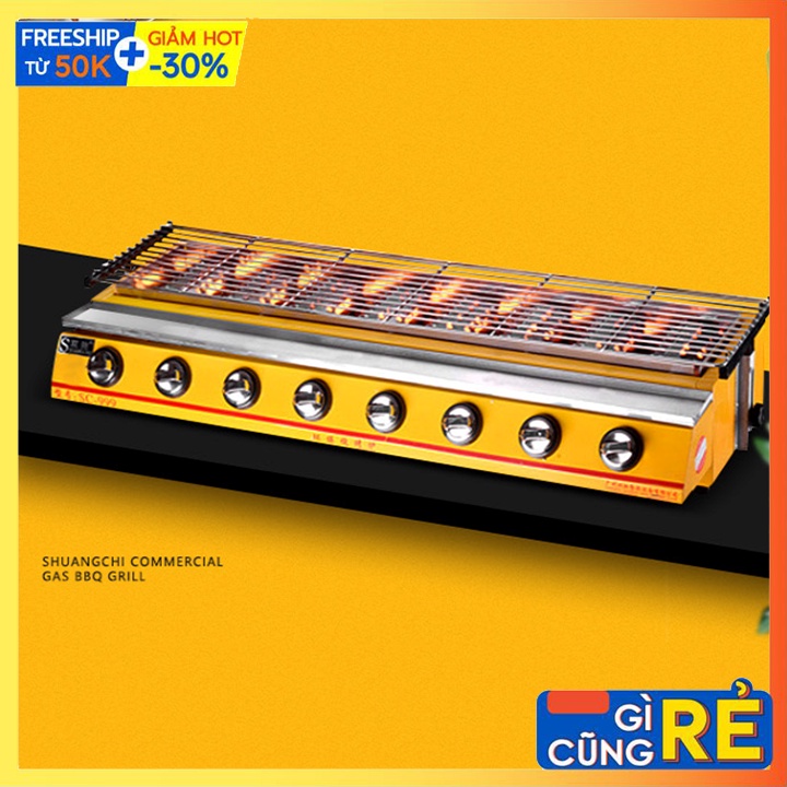 Bếp nướng hàu, Bếp nướng bbq bằng gas 8 đầu đốt ETON ET-K288