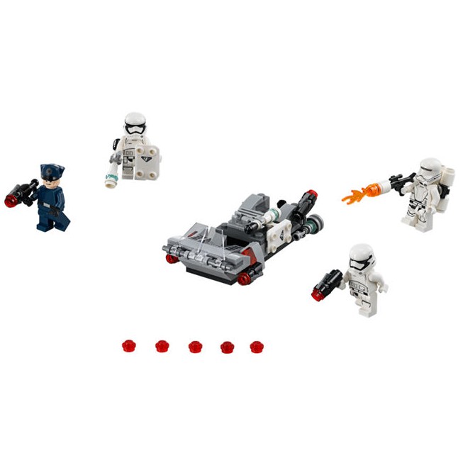 Lego Star Wars 75166 - First Order Transport Speeder Battle Pack - Bộ xếp hình Lego Xe vận chuyển