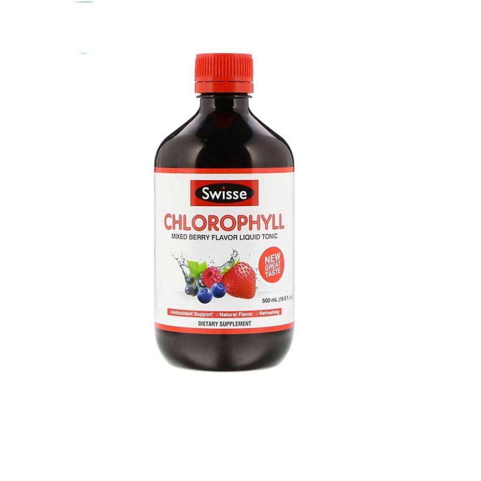 Nước Diệp Lục Swisse Chlorophyll Mixed Berry Flavour Superfood 500ml