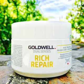 Hấp dầu 60s goldwell rich repair siêu chữa trị tóc hư tổn 200ml