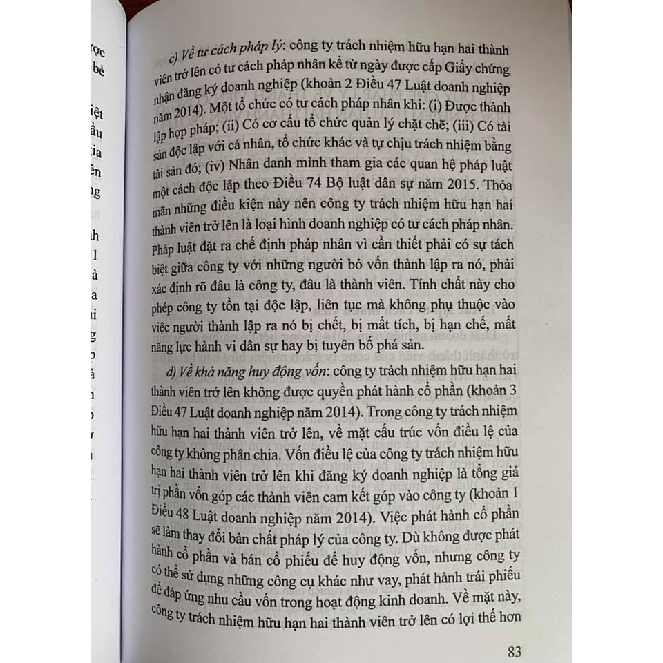 Sách - Luật Doanh nghiệp Việt Nam Tình huống – Dẫn giải – Bình luận
