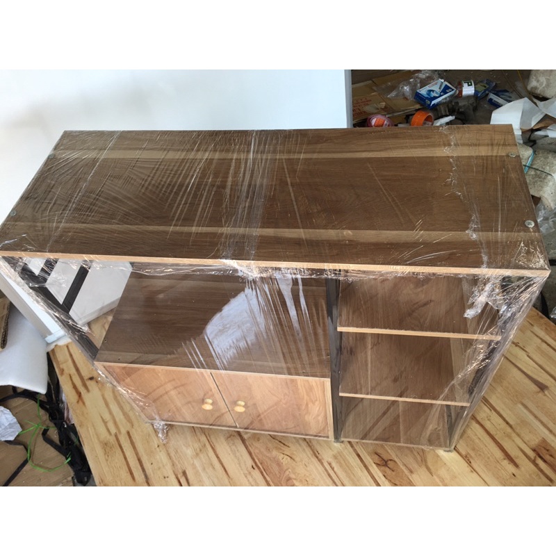 Kệ Bếp Đa Năng, Kệ lò vi sóng khung sắt ván gỗ chất lượng cao