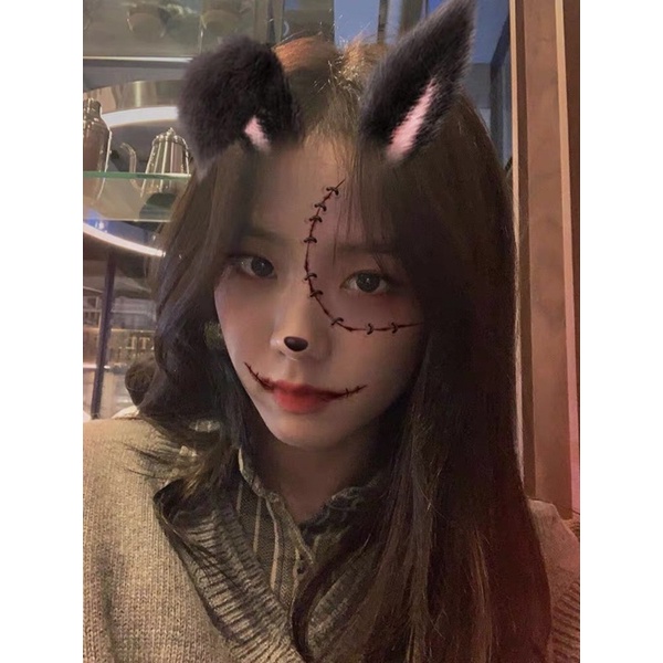 Set áo sơmi xám kèm Gile giống Jisoo Blackpink