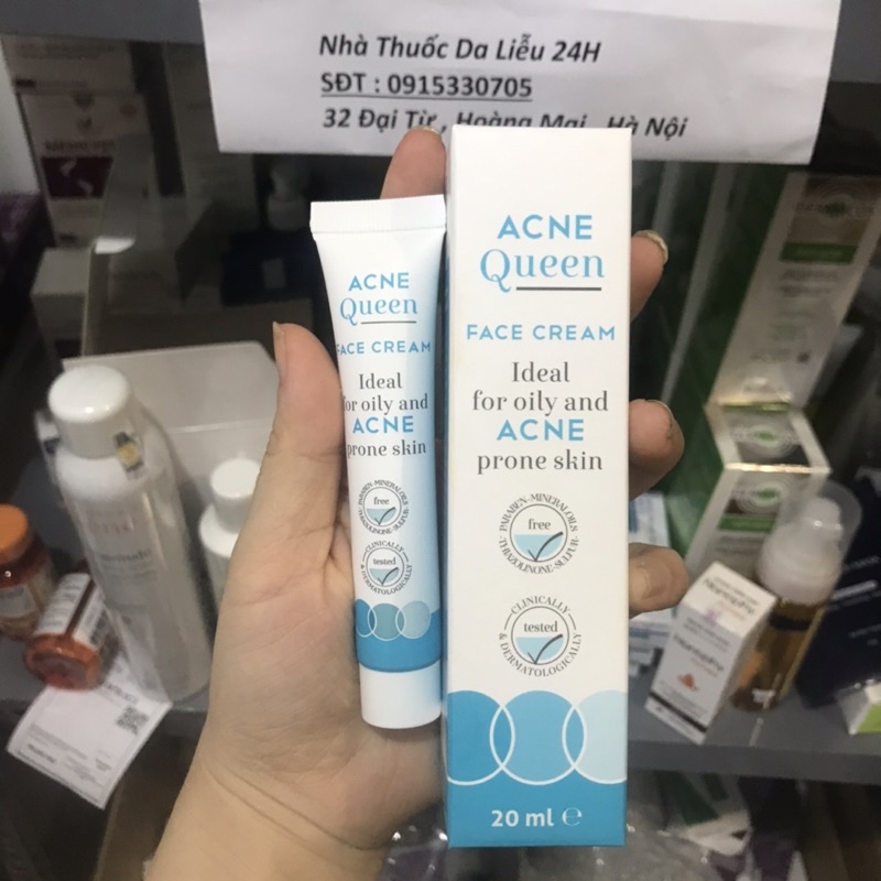 ACNE QUEEN KEM NGỪA MỤN TRẮNG DA