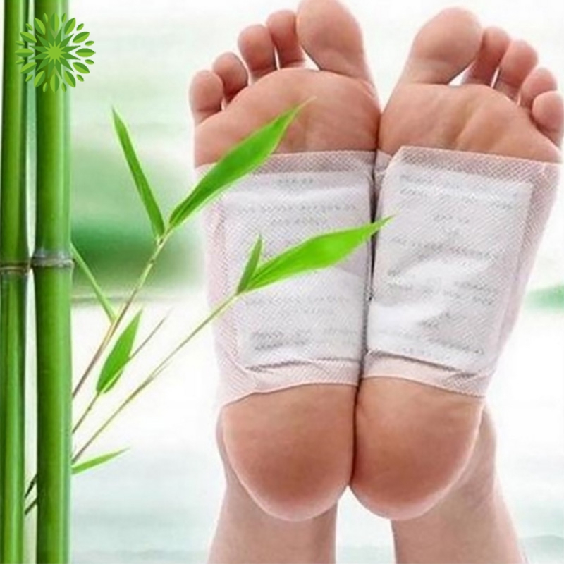 2 Miếng dán thải độc bàn chân thanh lọc cơ thể tiện dụng