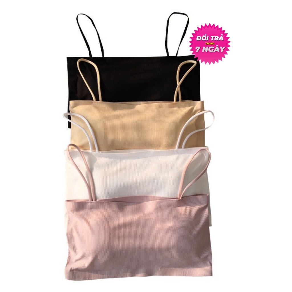 Áo Ngực S3BRA06CBT Áo Bra Chất Su Quây Hở Vai Cực Hot Hit Siêu Thoải Mái Màu Trắng Mặc Áo Dài(Freesize 45-65kg) | BigBuy360 - bigbuy360.vn