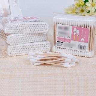 Set 100 Tăm Bông Vệ Sinh Tai Hai Đầu Tiện Dụng