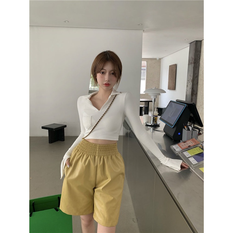 Áo thun dài tay thiết kế mới quyến rũ thời trang theo phong cách hàn quốc | BigBuy360 - bigbuy360.vn