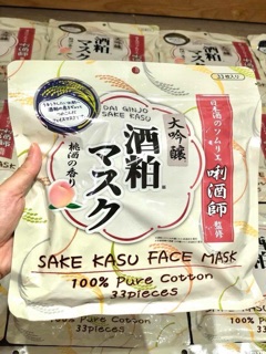 Mặt nạ sake kasu face mask nhật bản