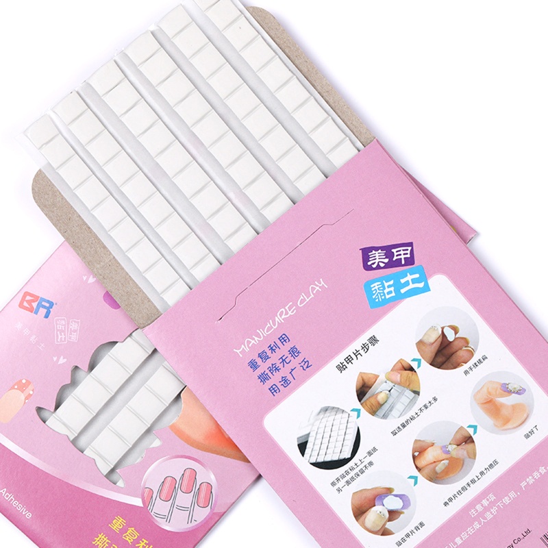 Giá Đỡ Đầu Móng Tay Giả Đất Sét Có Thể Tái Sử Dụng