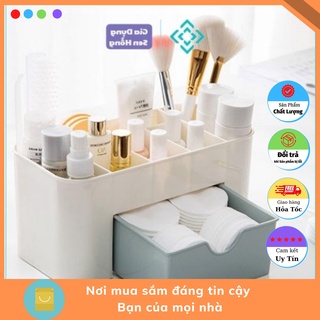 Kệ mỹ phẩm mini tiện dụng để bàn, hộp đựng mỹ phẩm đồ makeup trang điểm