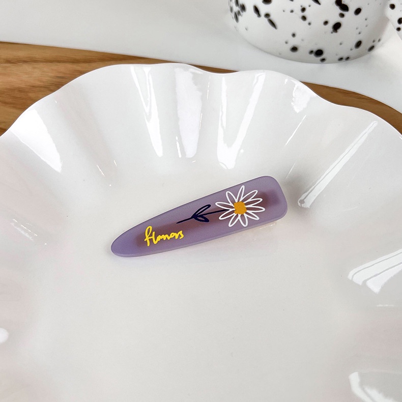Kẹp Tóc Hình Hoa Phong Cách Hàn Quốc Dễ Thương Cho Nữ