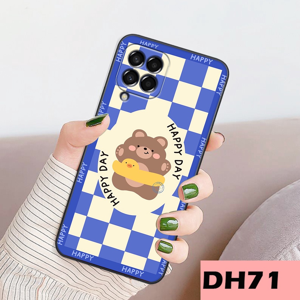 Ốp lưng Samsung M33 5G / M52 / M62/ M63 in hình 3D gấu mới nhất - sang - chảnh - ĐẸP- BỀN