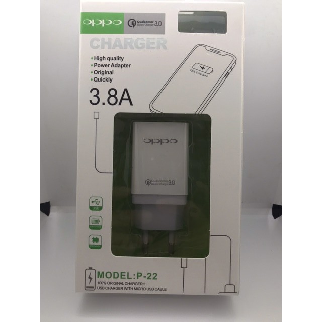 Củ sạc hai cổng usb cho Oppo 3.1A a37 a59 a5 a79 a71 a1k f1 f11s f1 Plus f3 f3 Plus f5 f7 p-22