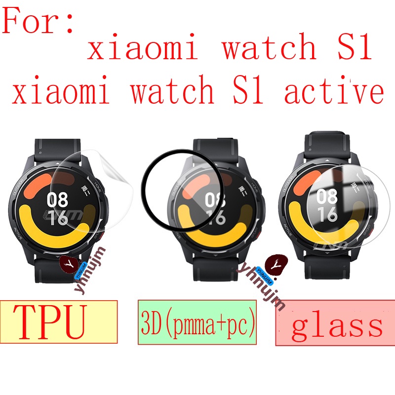 Kính cường lực bảo vệ màn hình cho đồng hồ thông minh XIAOMI watch S1 Active S1