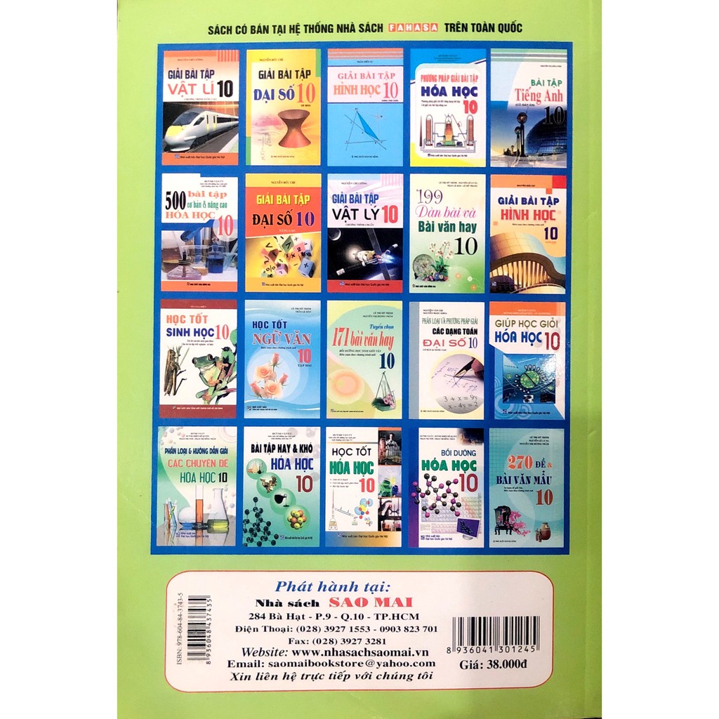 Sách - Phân Loại Và Phương Pháp Giải Các Dạng Toán Hình Học Lớp 10