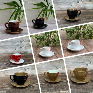 Ly tách sứ uống cafe Espresso gốm sứ Bát Tràng