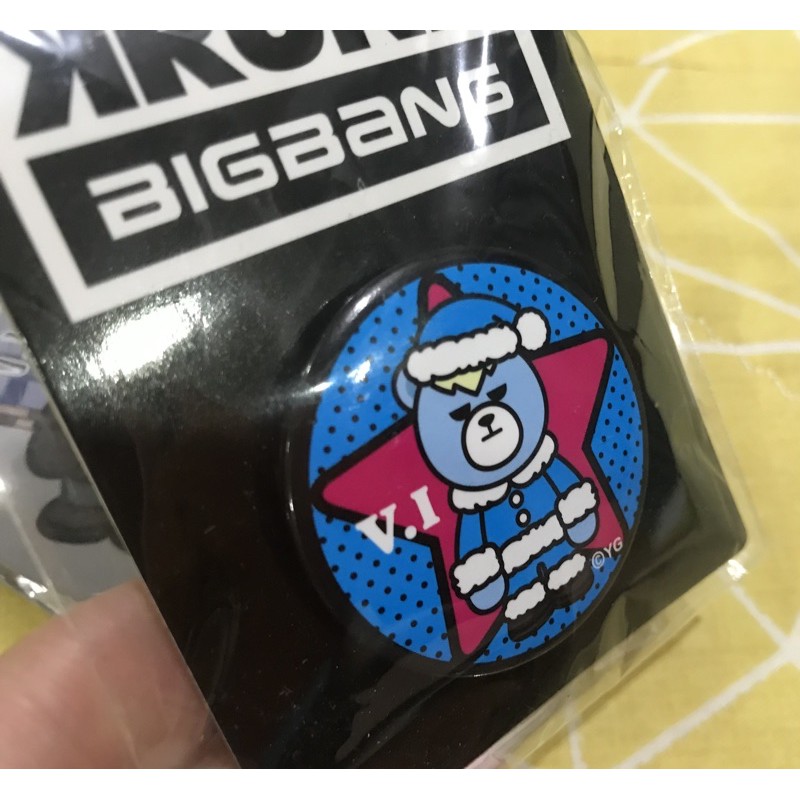 PIN cài áo/balo BIGBANG Krunk V.I - Seungri (official)