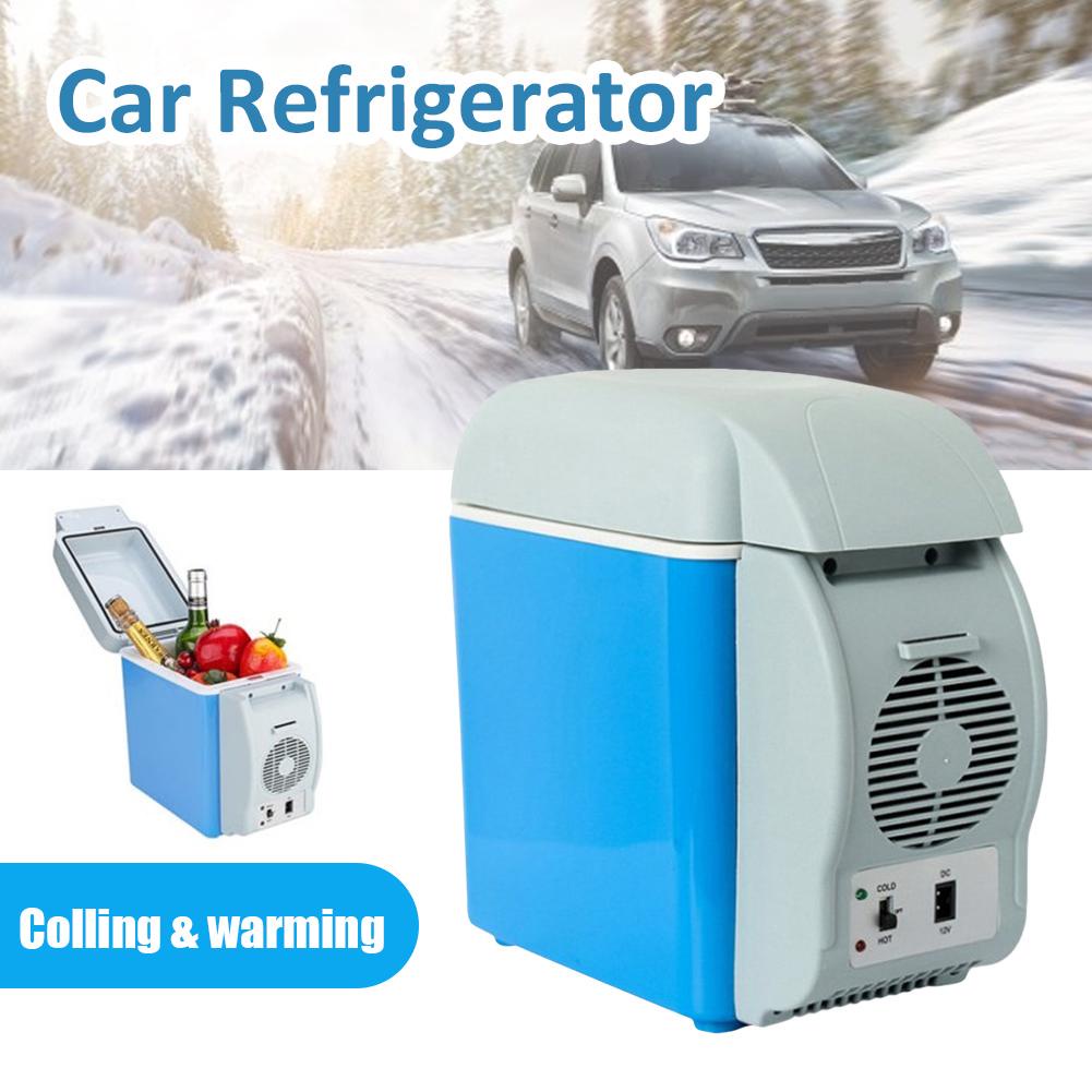 Tủ lạnh mini trên xe hơi 7,5l - Có chế độ làm lạnh và làm nóng