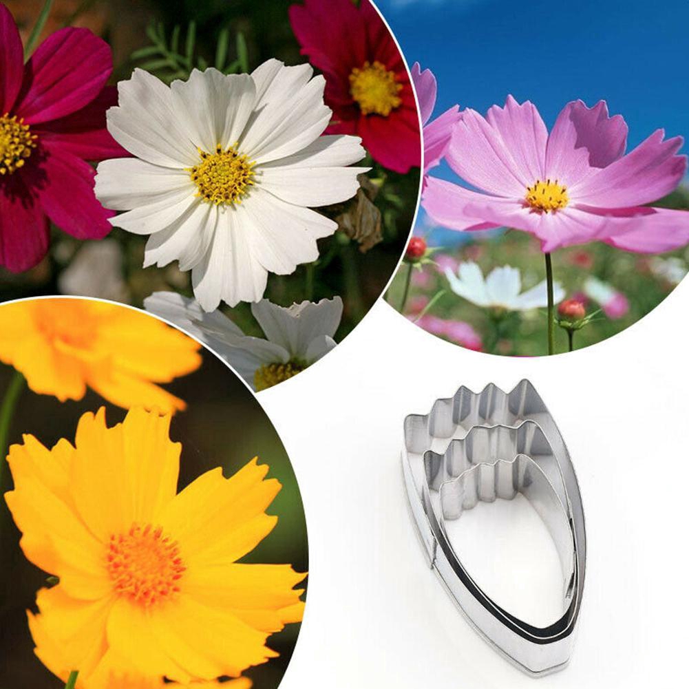 Khuôn Cắt Tạo Hình Cánh Hoa Trang Trí Bánh Stainless steel Sakura flower mold