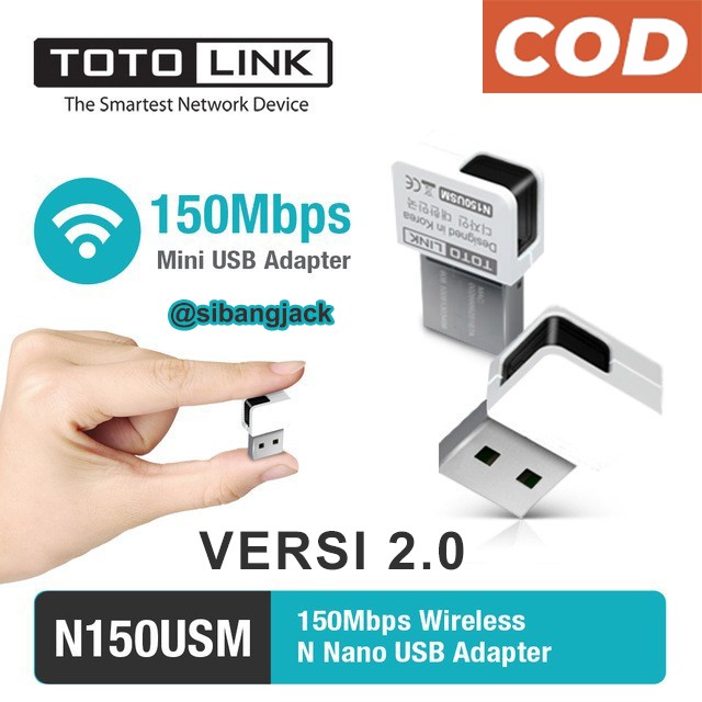 Usb Wifi Totolink N150Usm 150 Mbps N