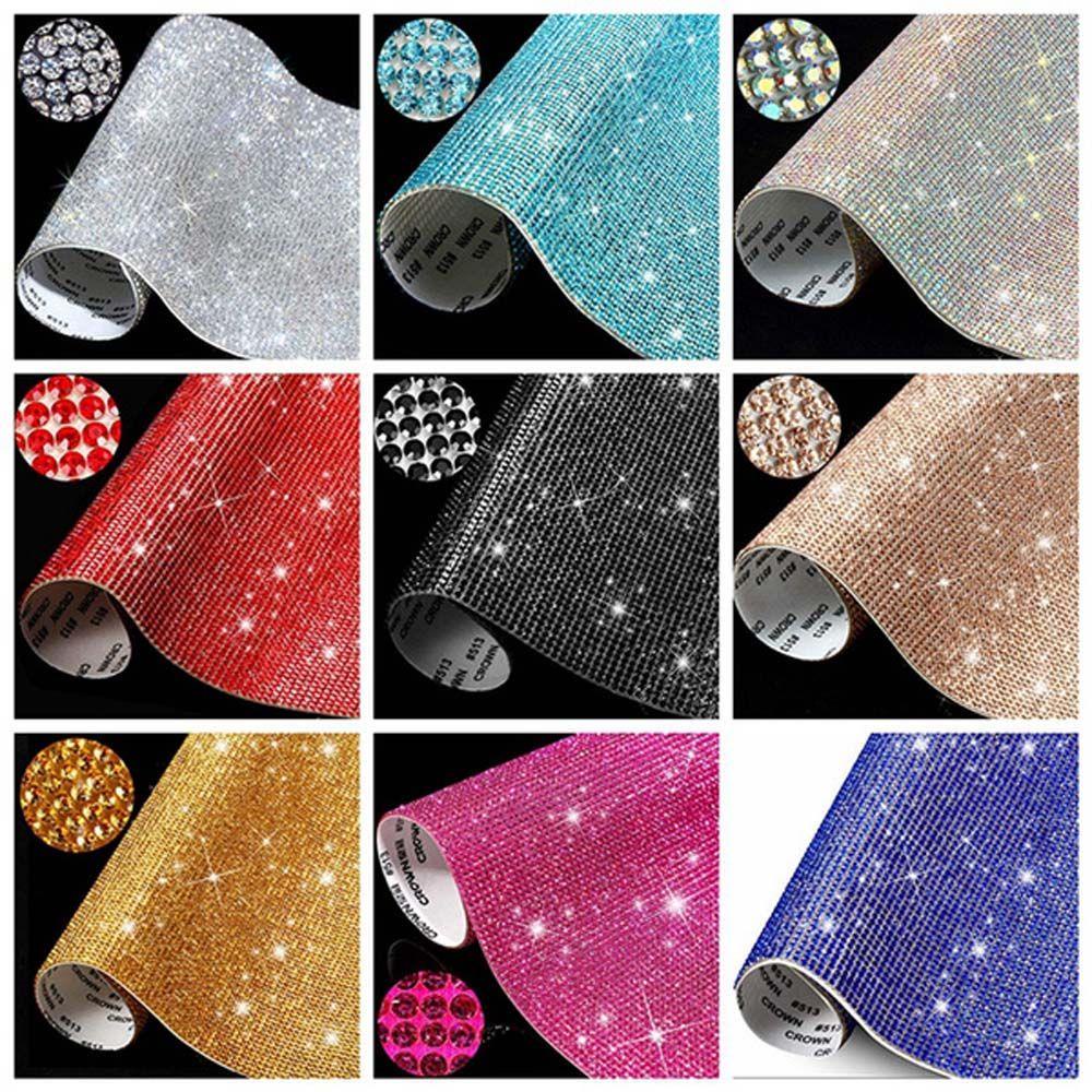 Sticker Dán Trang Trí Xe Hơi Họa Tiết Lấp Lánh DIY